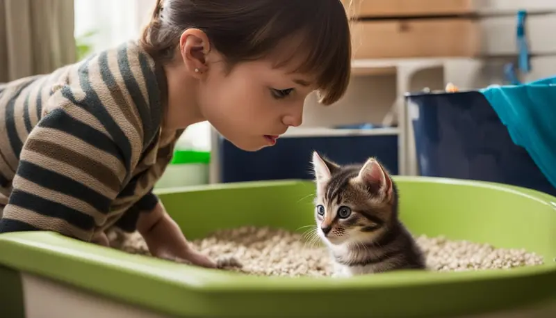 addressing curiosity-driven litter eating