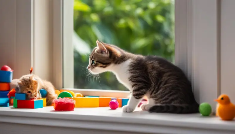 socializing a 7 month old kitten
