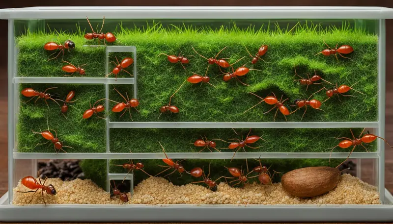 ant farm size