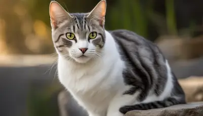 domestic shorthair cat