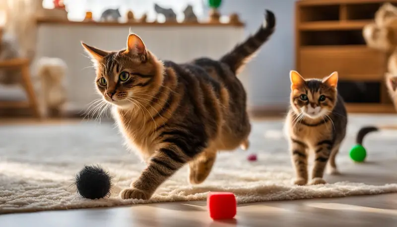 signs of cats playing