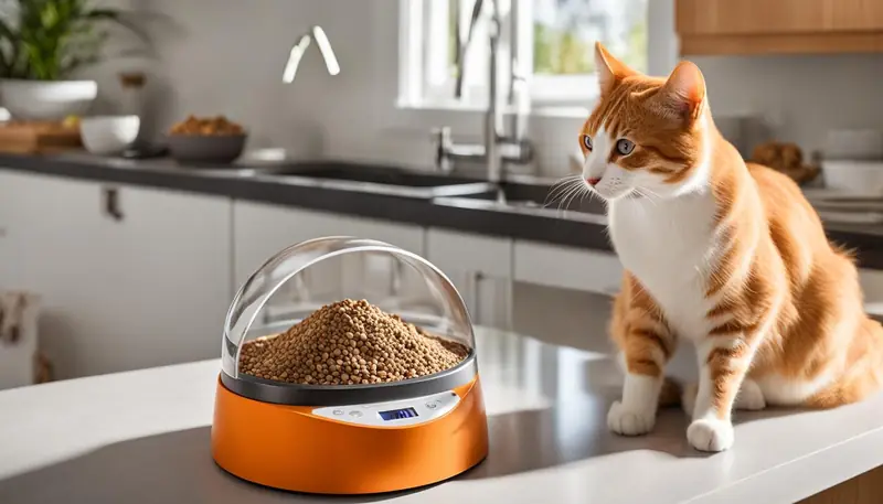 automatic cat feeder