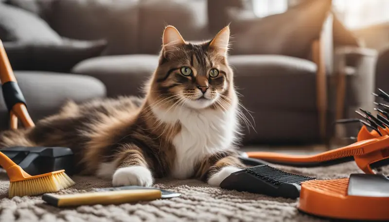 Controlling Cat Shedding