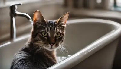 cat's aversion to water