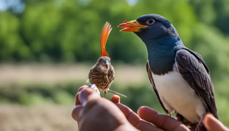 bird flight training basics