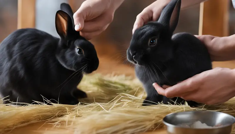 black bunny care