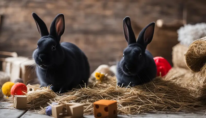 black bunny behavior