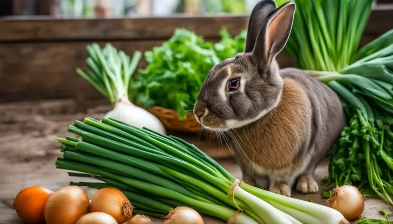 green onions toxic to rabbits