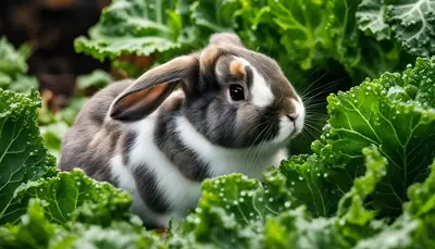 can rabbits eat kale