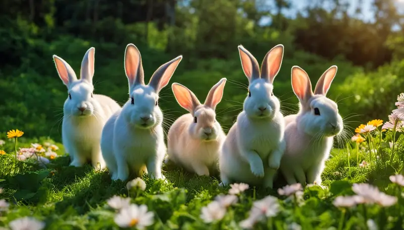 feeding cucumbers to rabbits