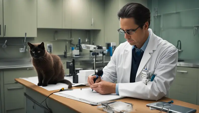 veterinary diagnosis of cat anxiety