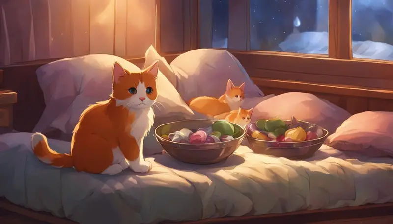 Leaving kittens alone overnight