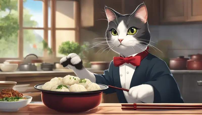 Cats and Asian Cuisine