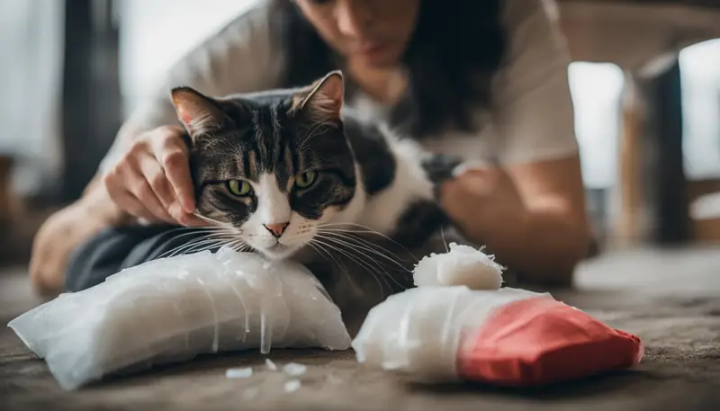 care for limping cats