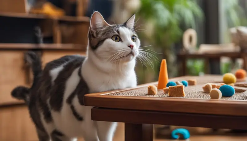cat behavior training