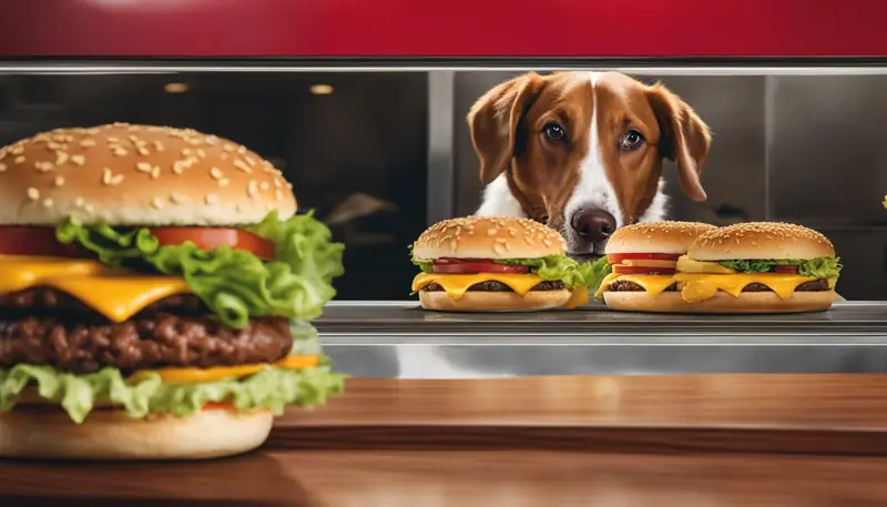 can dogs eat McDonalds burgers