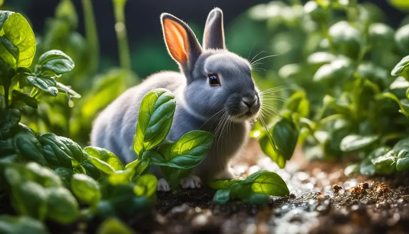 benefits of feeding basil to rabbits
