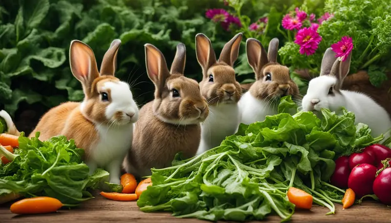 introducing arugula to rabbits