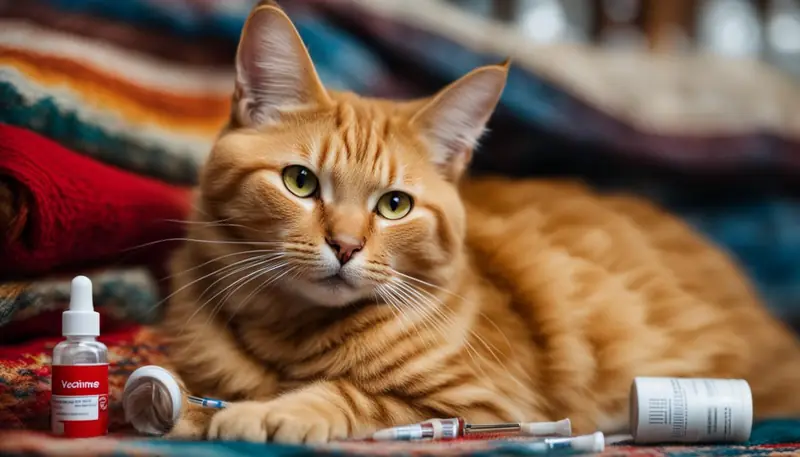 reducing vaccine side effects in cats