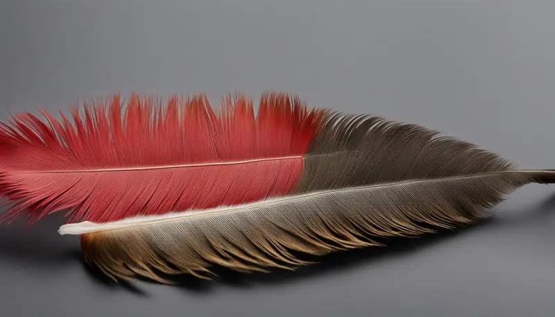 risks swallowing feathers