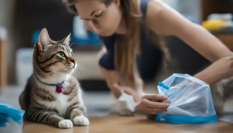 treatment for cats eating plastic