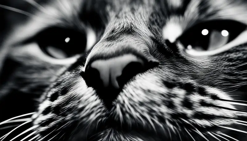 black stuff on cat's nose