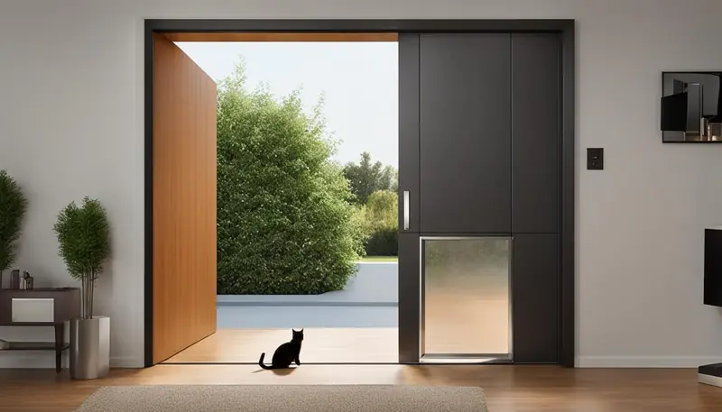 cat door for hollow core doors