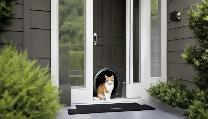 Kitty Korner Cat Door