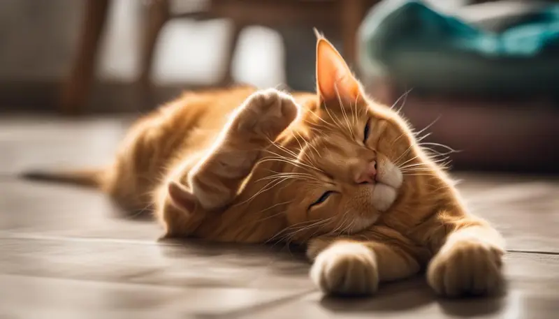 cat with nausea and drooling