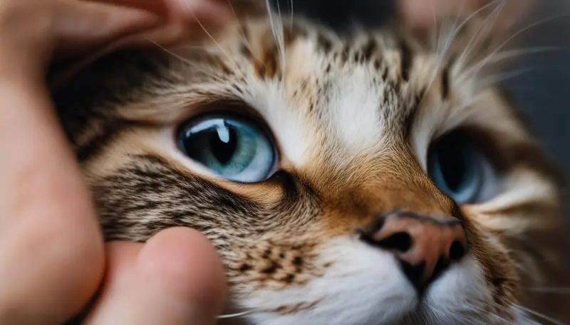 diagnosing hair in the eye