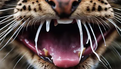 cat ingesting foreign object