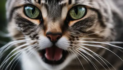 cat teeth grinding