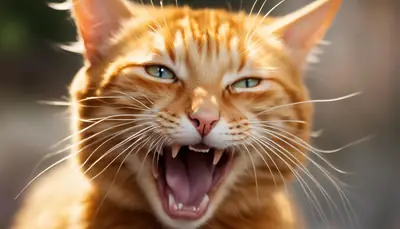 cat meowing