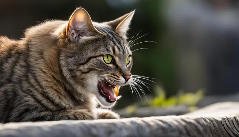 Cat Hissing
