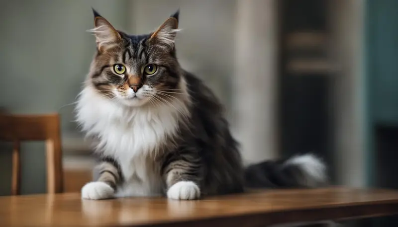 Disoriented Cat