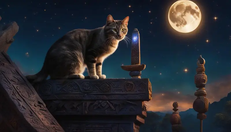 mythology behind one-eyed cats