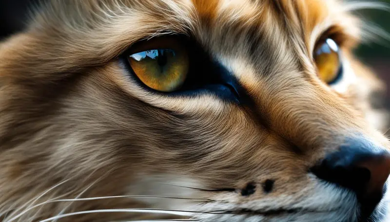 blind cat
