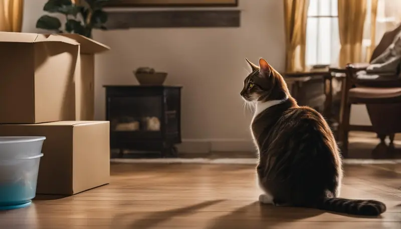 cat adjustment period after moving