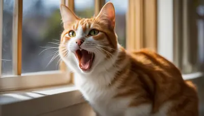 excessive meowing in a cat