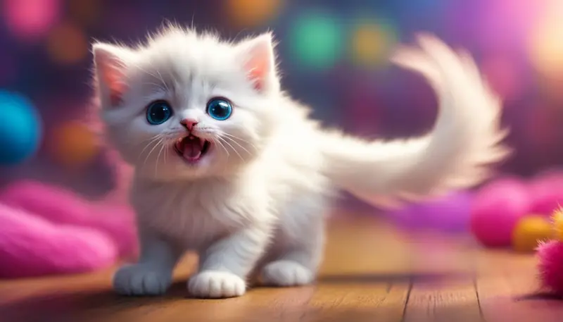 kitten meowing