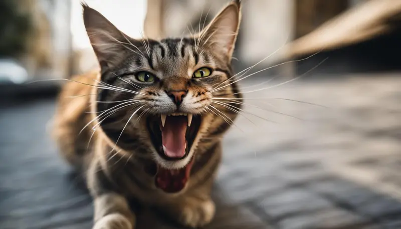 cat meowing differently