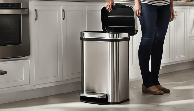 Simplehuman Kitchen Step Trash Can