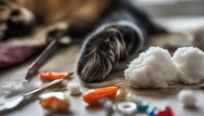 cat claw first aid