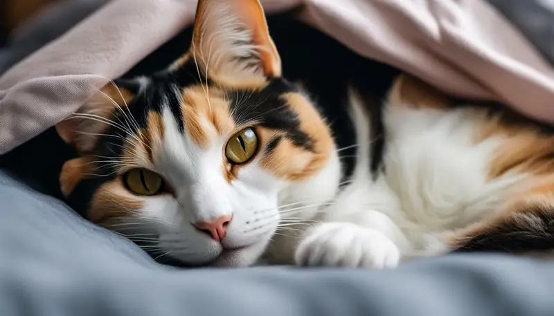 cat sleeping with tongue out