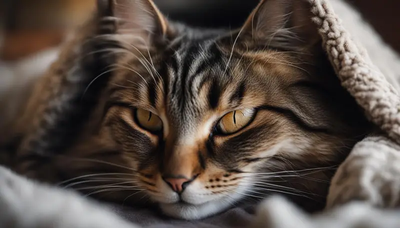 cat sleepiness after steroid shot