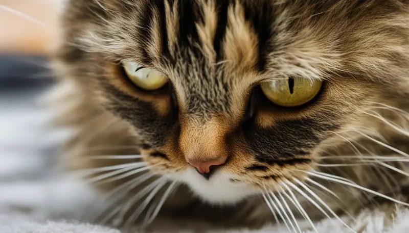 vinegar-like smell in cat
