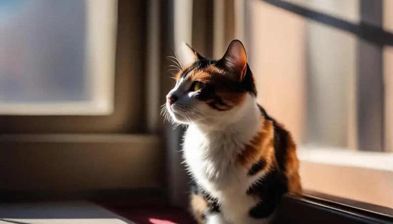 cat sneezing