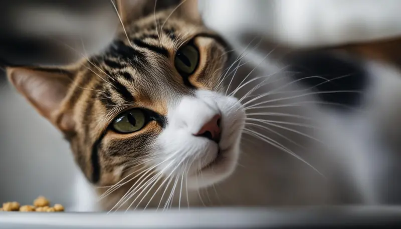 cat sneezing