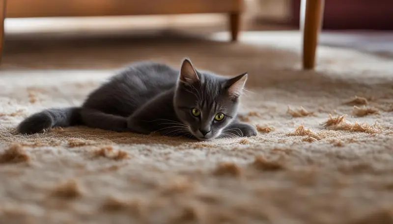 cat scratching behavior