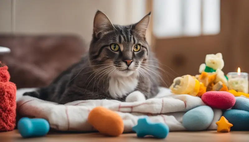 post-operative care of a cat